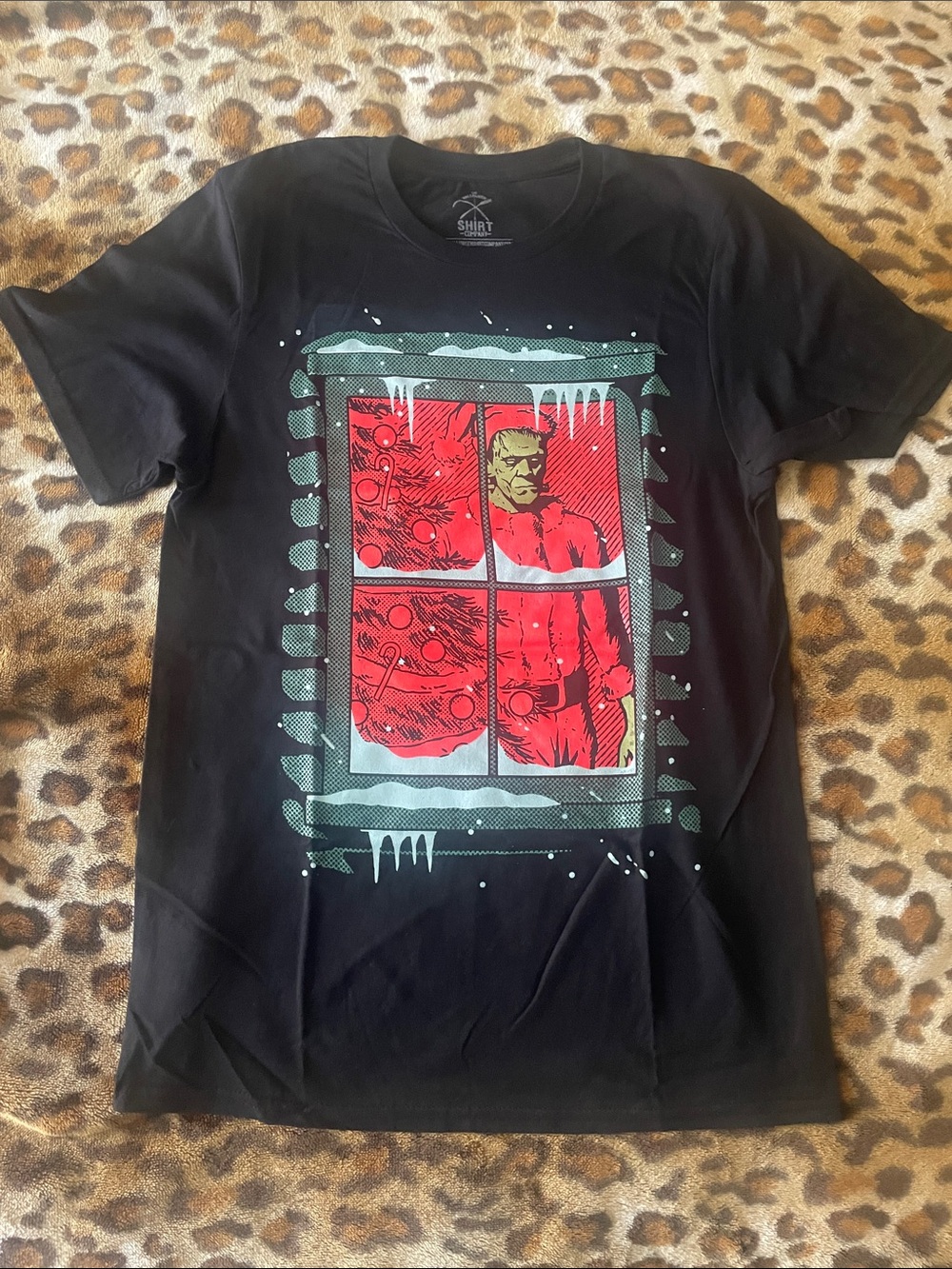 Men's Black Graphic Tee From The Halloween Shirt Company